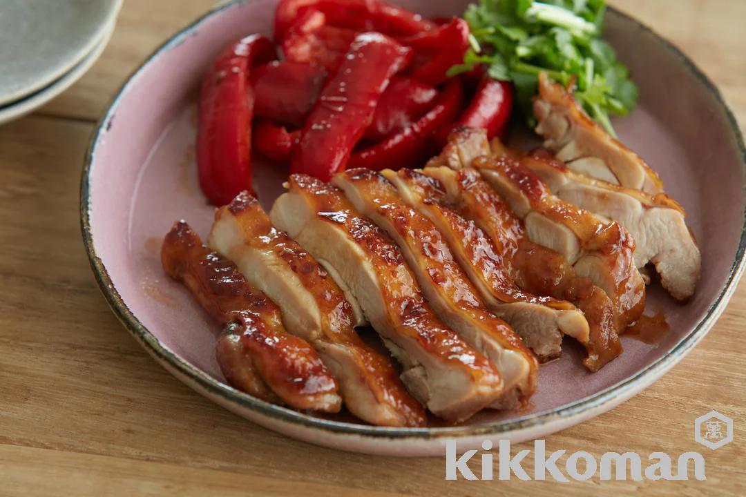 Pan-Fried Chicken with Soy and Oyster Sauce