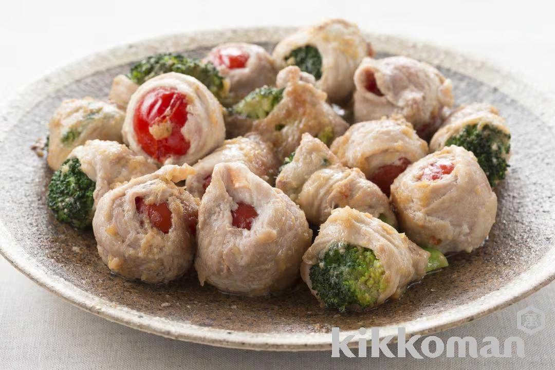Petit Veggie and Meat Rolls