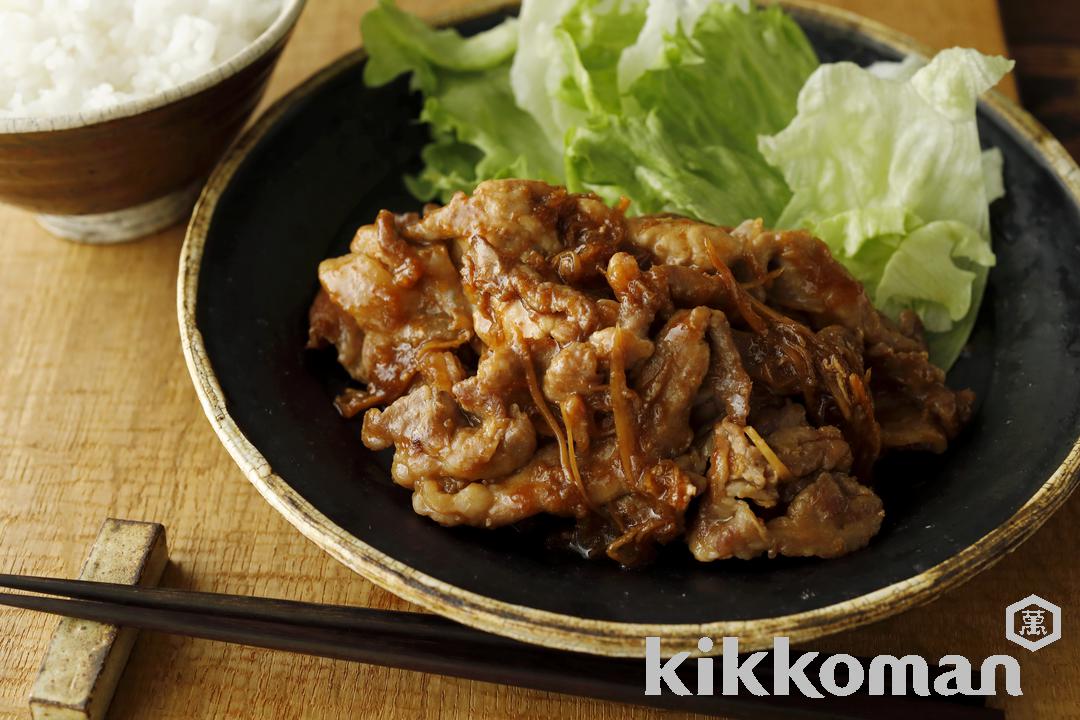 Classic Japanese Ginger Pork