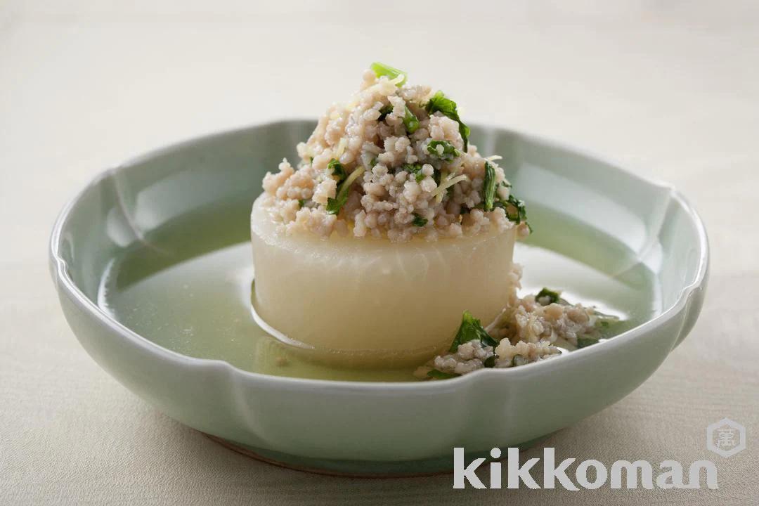 Ground Chicken with Daikon Radish