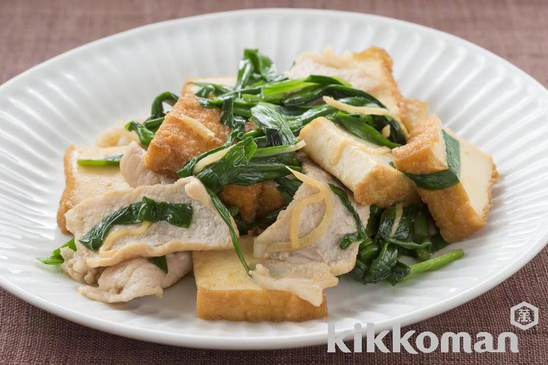 Pork and Garlic Chive Stir-Fry