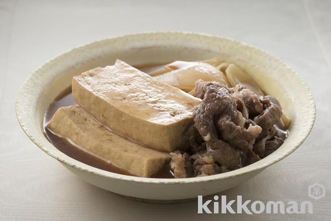 Simmered Meat and Tofu