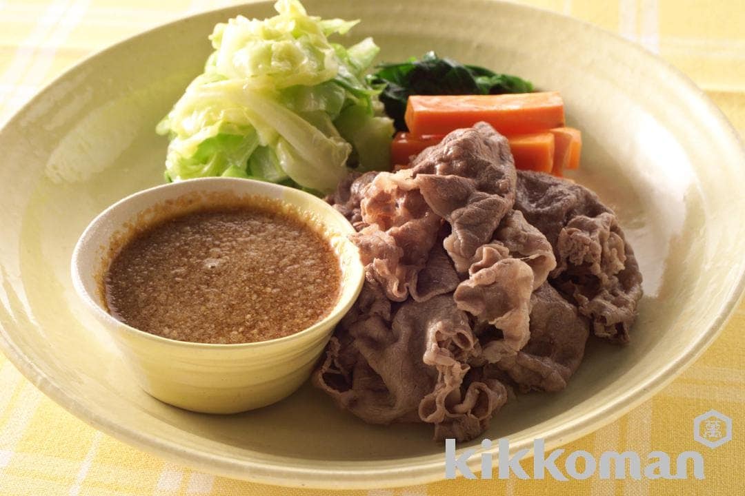 Beef and Boiled Vegetables