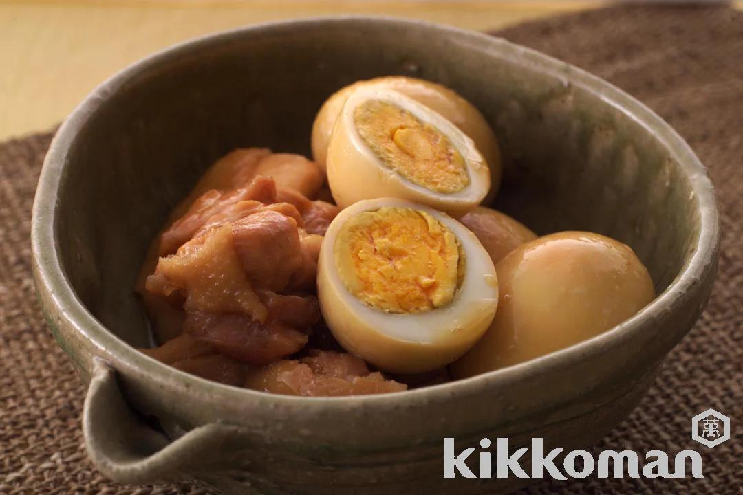 Sweet and Salty Chicken and Boiled Eggs