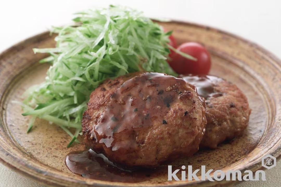 Japanese-Style Chicken Salisbury Steak