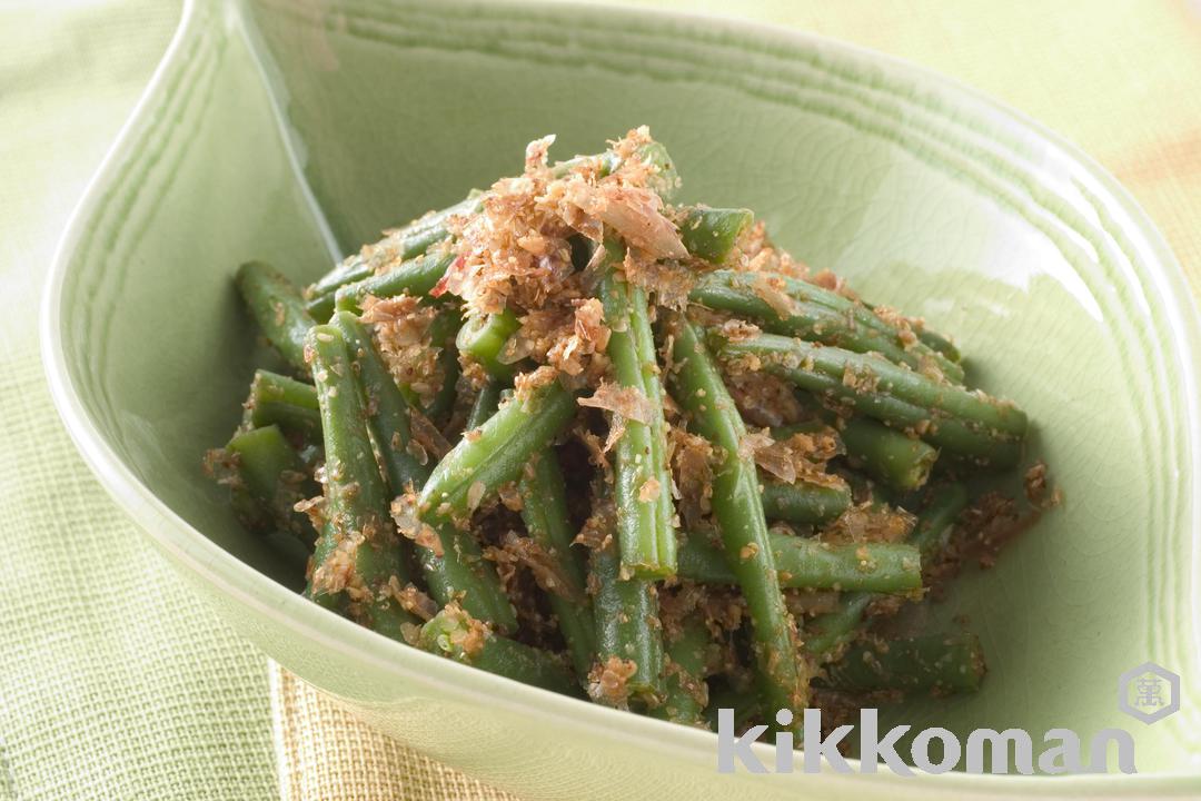 Green Beans with Sesame Okaka