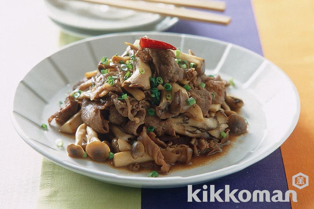 Beef and Mushroom Saute