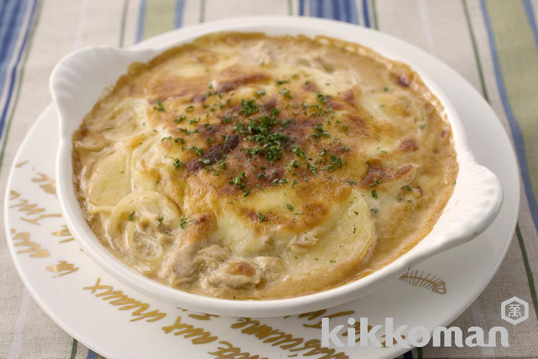Potato and Tuna Gratin