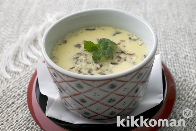 Steamed Soymilk Savory Egg Custard