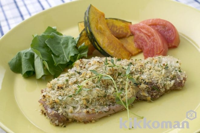 Herb Breaded Pork Chops