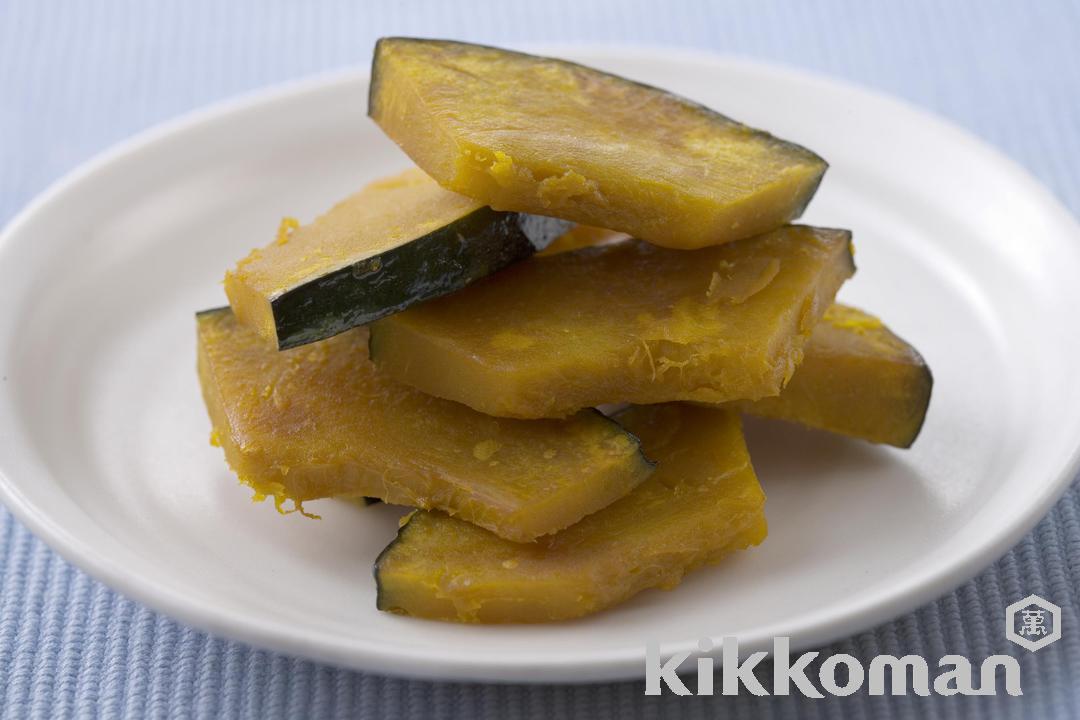 Fried and Simmered Kabocha Squash