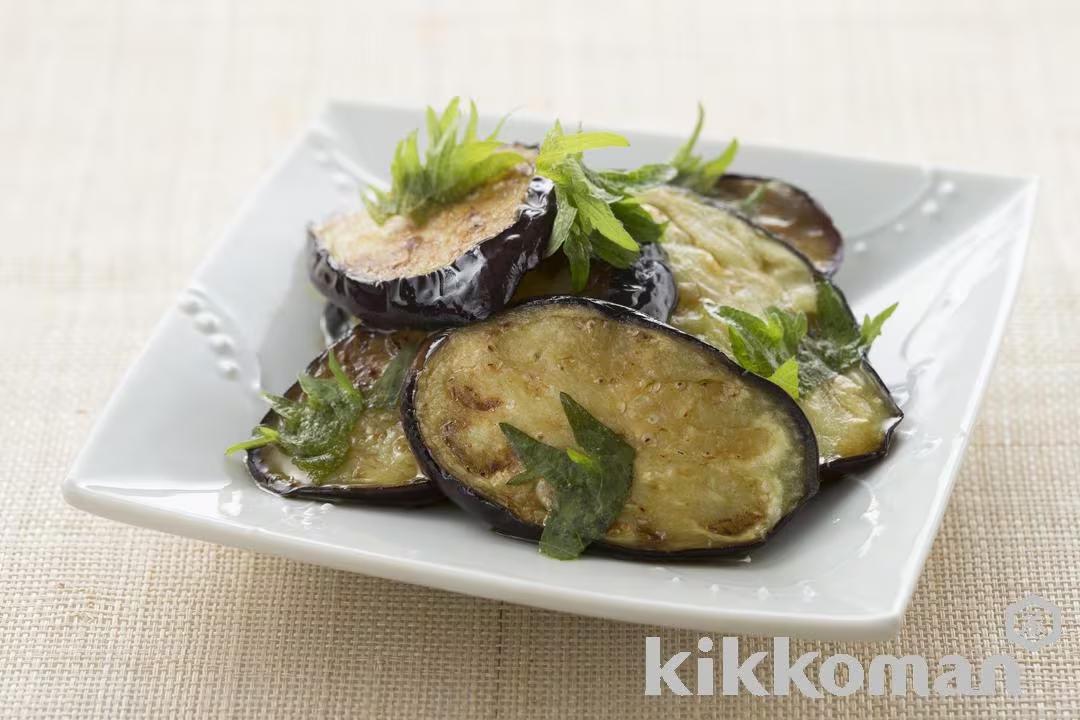 Marinated Eggplant with Perilla