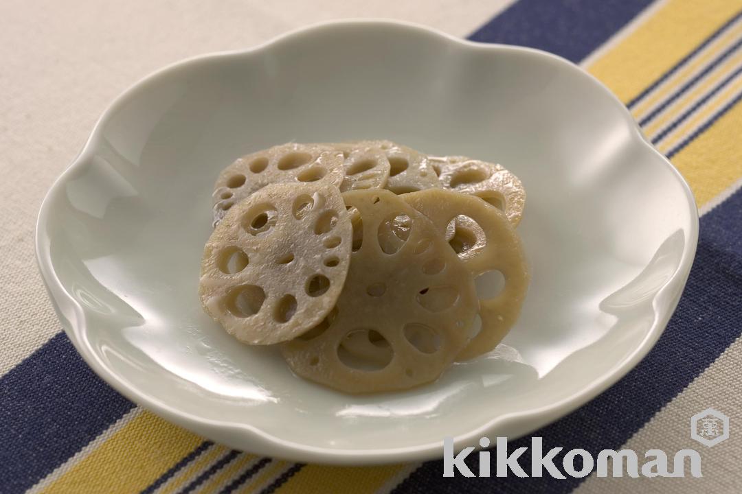 Simmered Lotus Root (Kimpira)