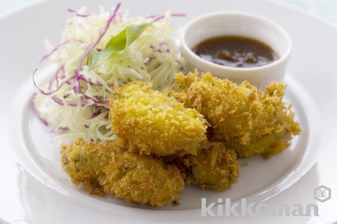 Deep-Fried Oysters with Japanese-Style Sauce