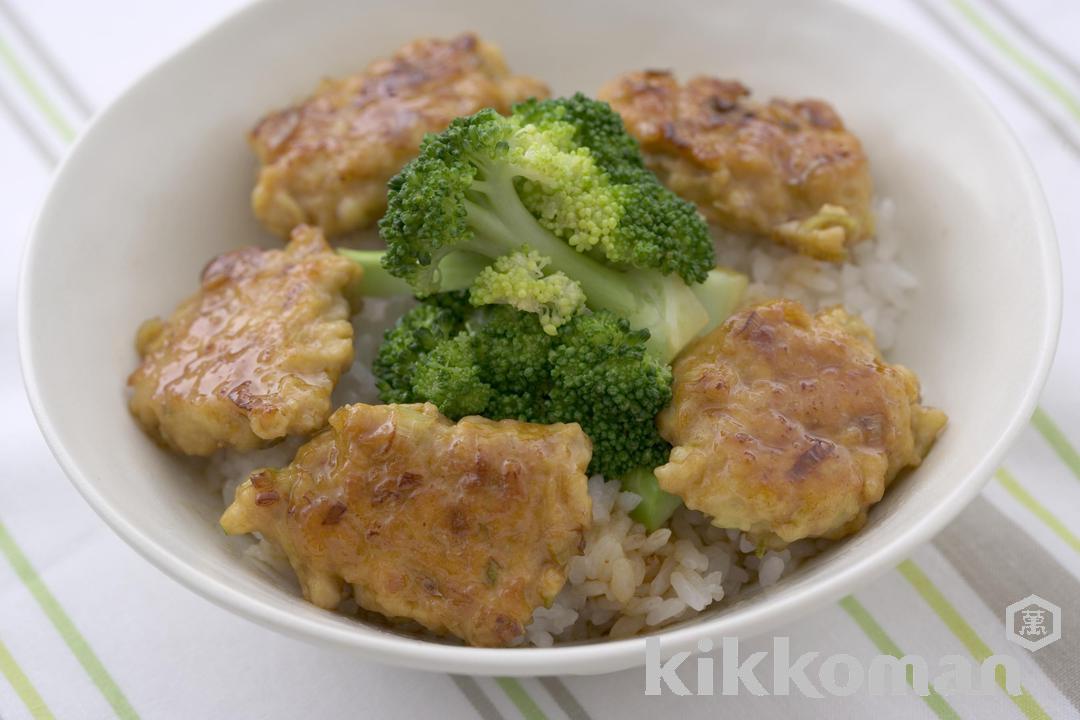 Tsukune Meatball Rice Bowl