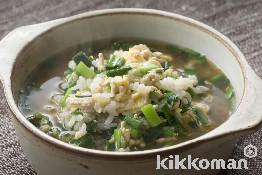 Ground Chicken Rice Porridge