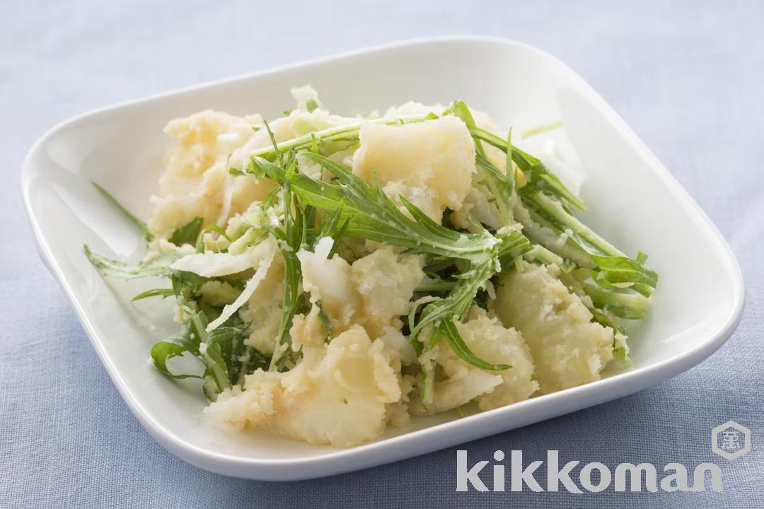 Mizuna Potato Salad