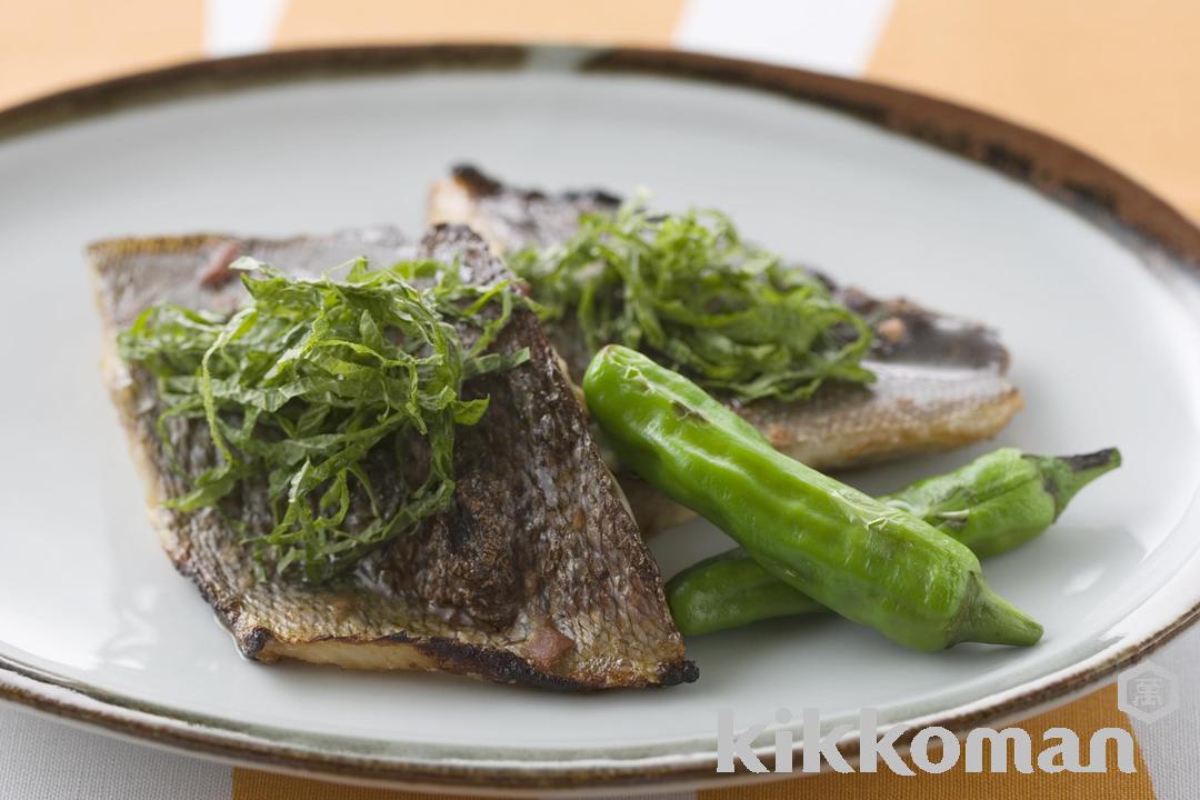 Grilled Isaki Grunt Fish