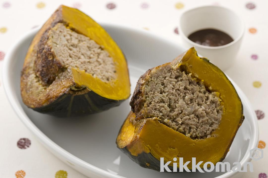 Meat-Stuffed Kabocha Squash