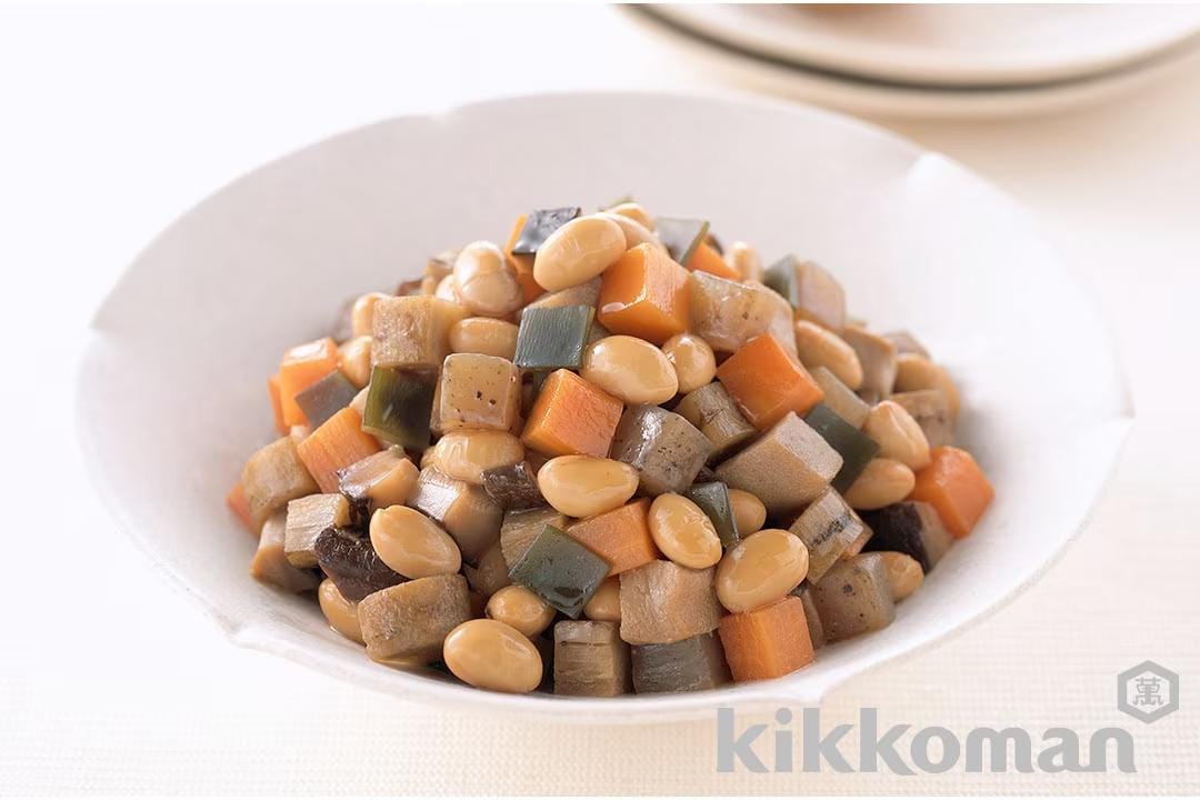 Simmered Beans and Koya Tofu