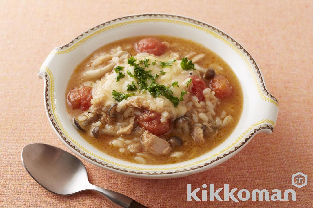 Cherry Tomato and Shimeji Mushroom Risotto