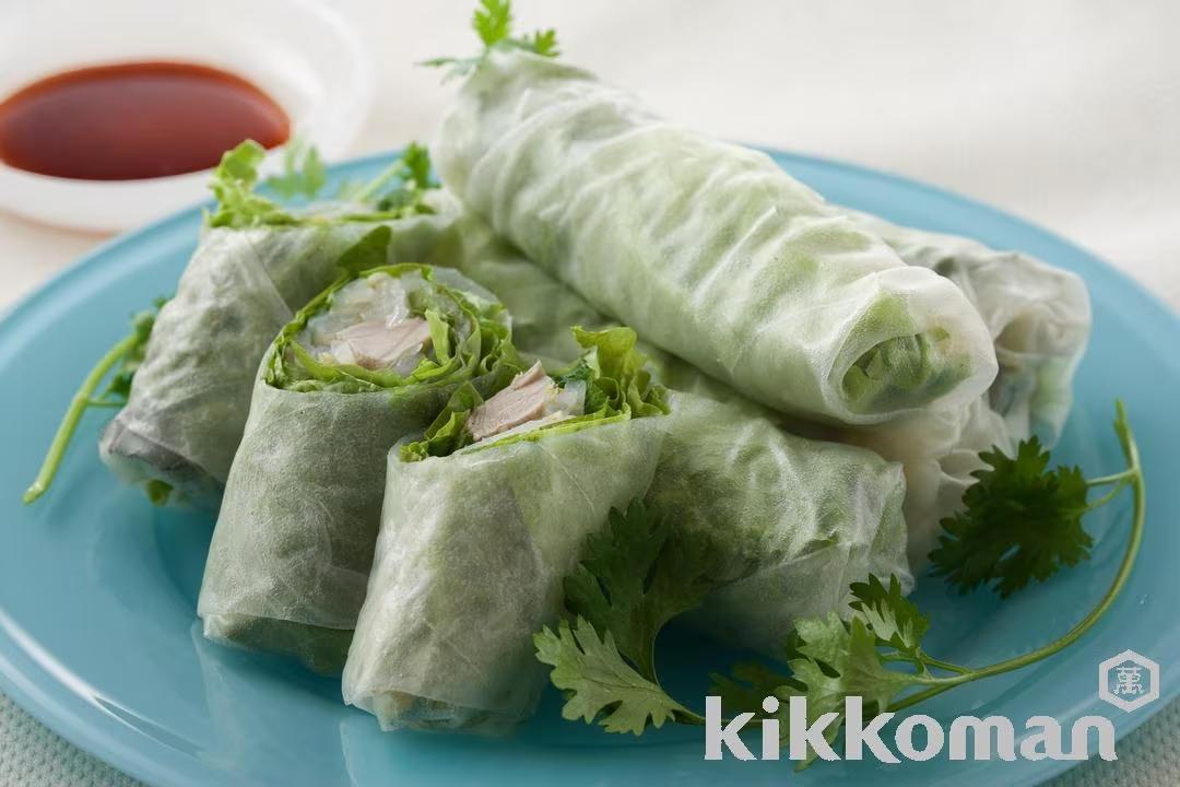 Fresh Spring Rolls with Bonito