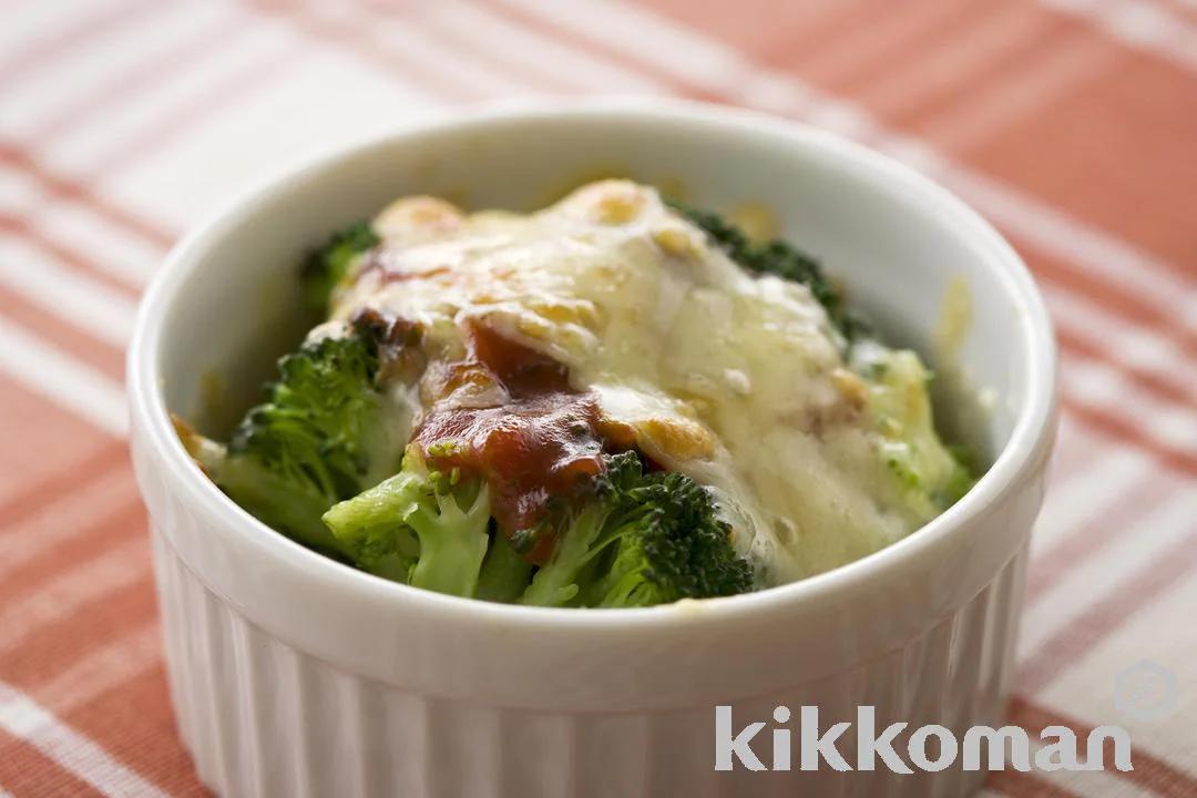 Broccoli with Melted Cheese