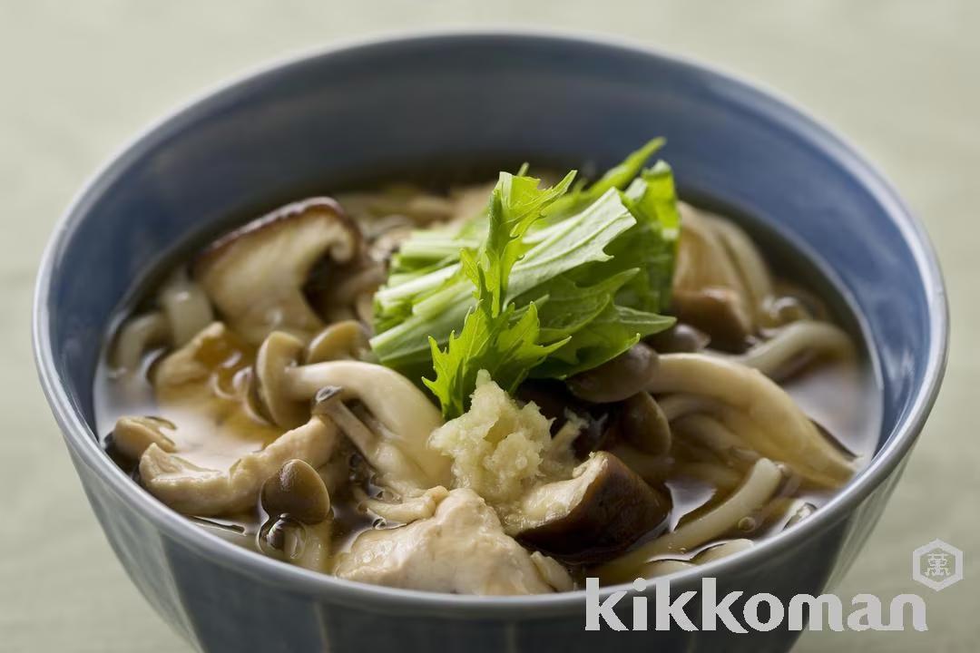 Chicken Mushroom Udon