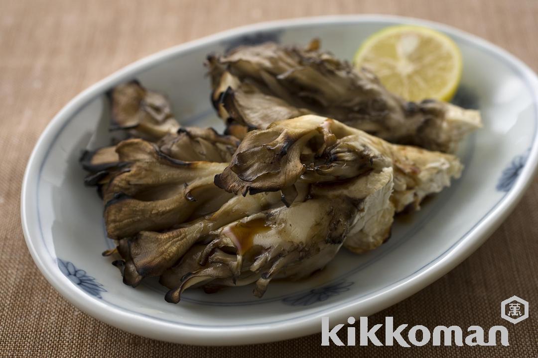 Grilled Maitake Mushrooms