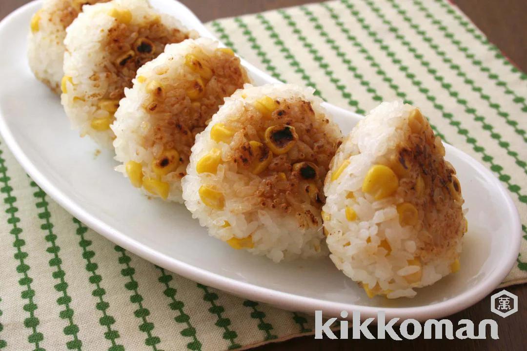 Yaki Onigiri with Corn