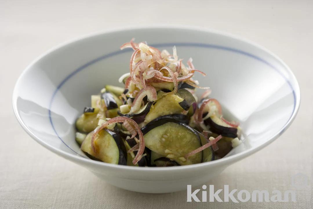Eggplant and Japanese Ginger Salad