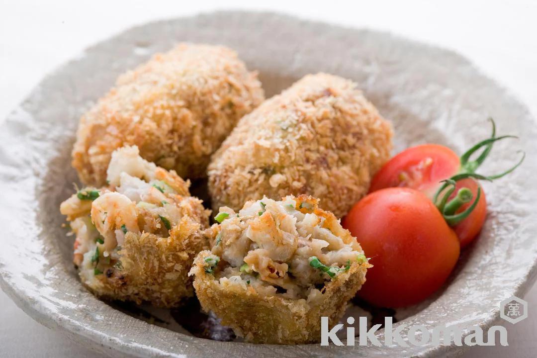 Japanese Taro Croquettes