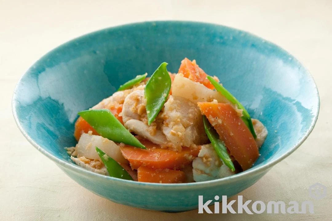 Chicken Root Vegetable Salad Recipe | Kikkoman Corporation