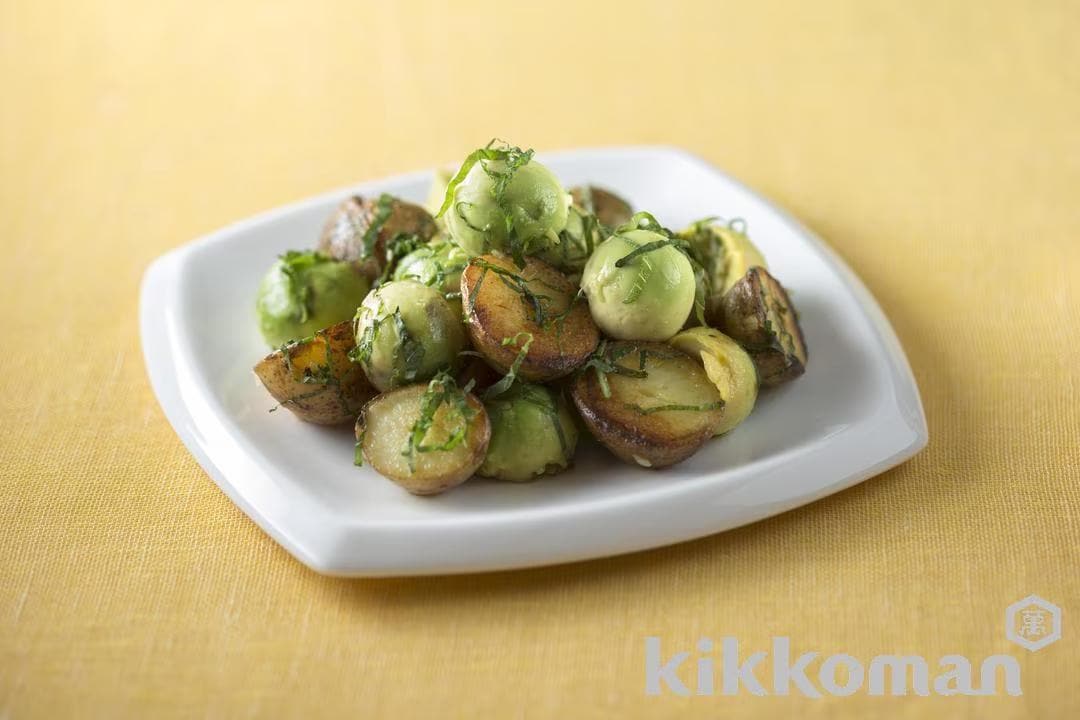 Sauteed New Potatoes with Avocado