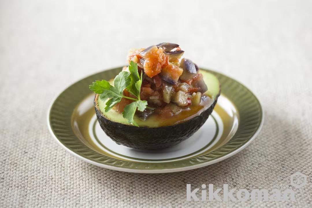 Cocotte-style Tomato, Eggplant and Avocado