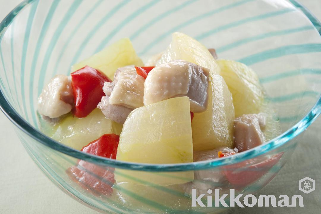 Boiled Winter Melon and Chicken
