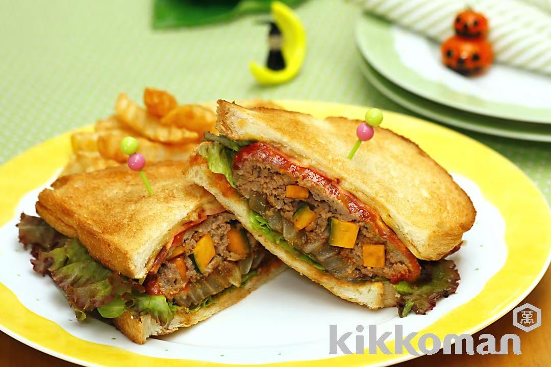 Kabocha Squash Meat Burger