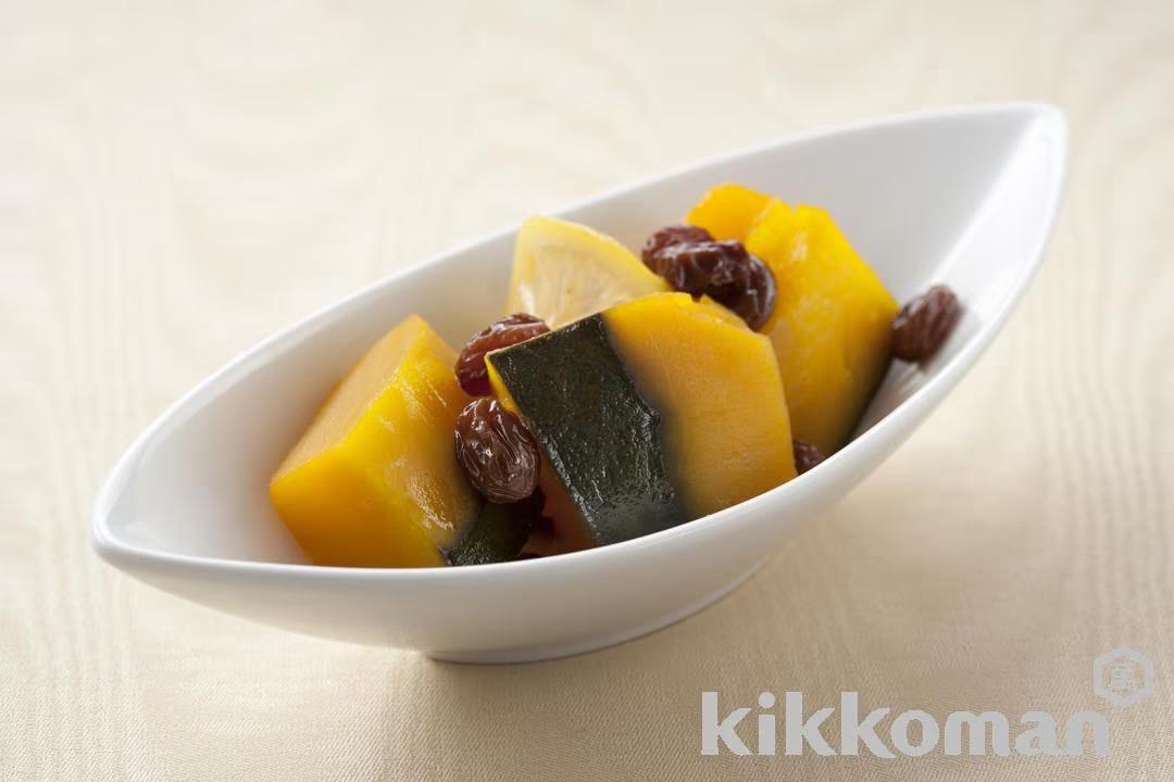 Kabocha Squash Simmered with Honey