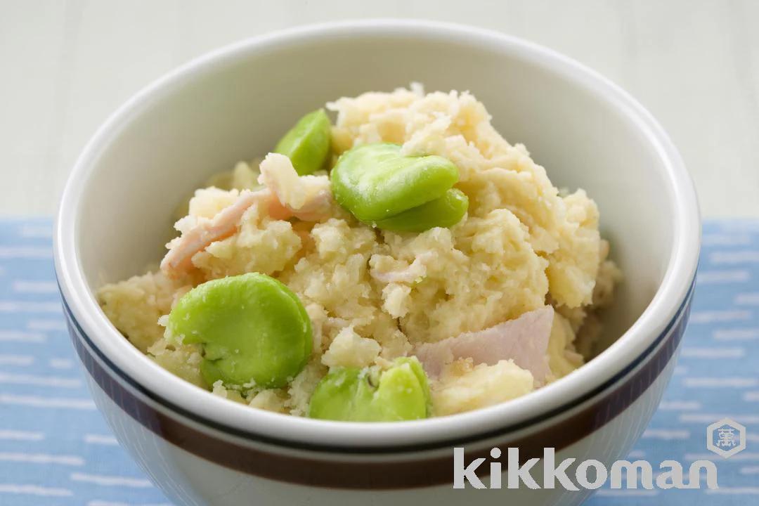 Ham and Fava Bean Potato Salad