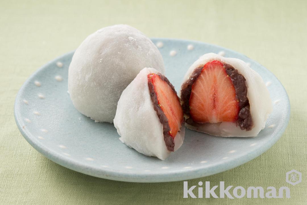 Strawberry Mochi Rice Cake