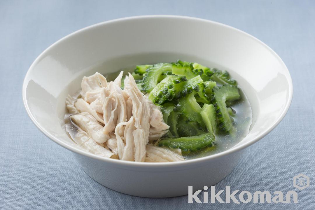 Flavorful Boiled Goya and Chicken Tenders
