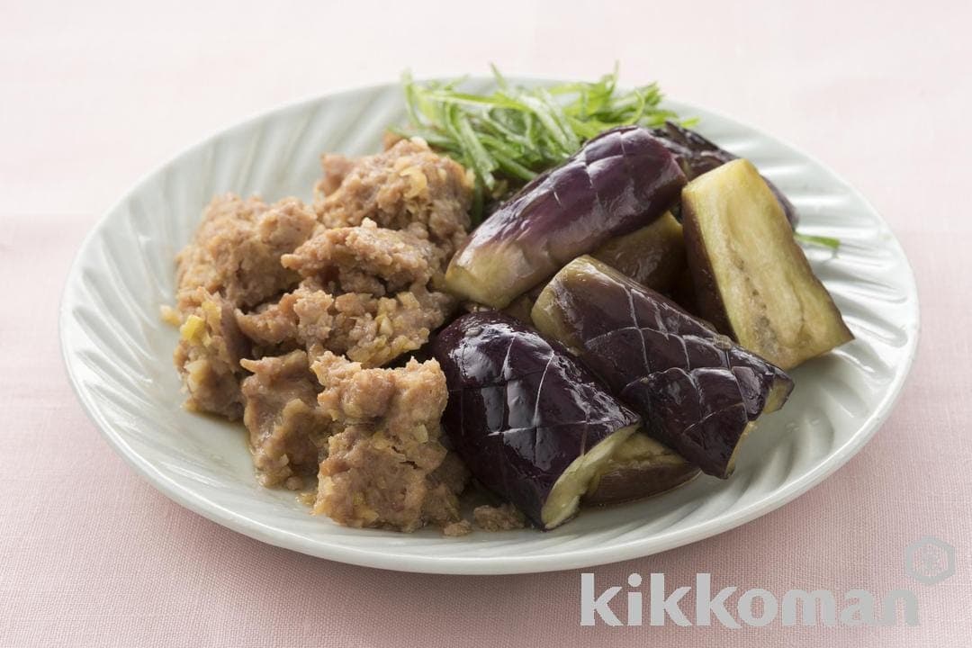 Steamed Eggplant with Minced Meat