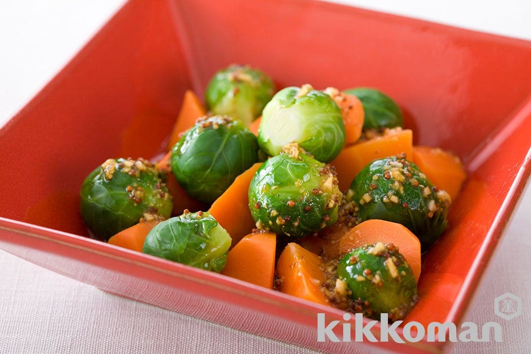 Brussel Sprout and Carrot Salad