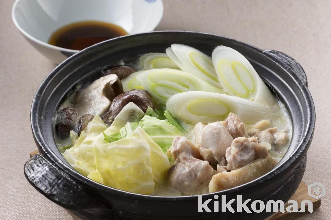 Soymilk Chicken Nabe (Hot Pot)