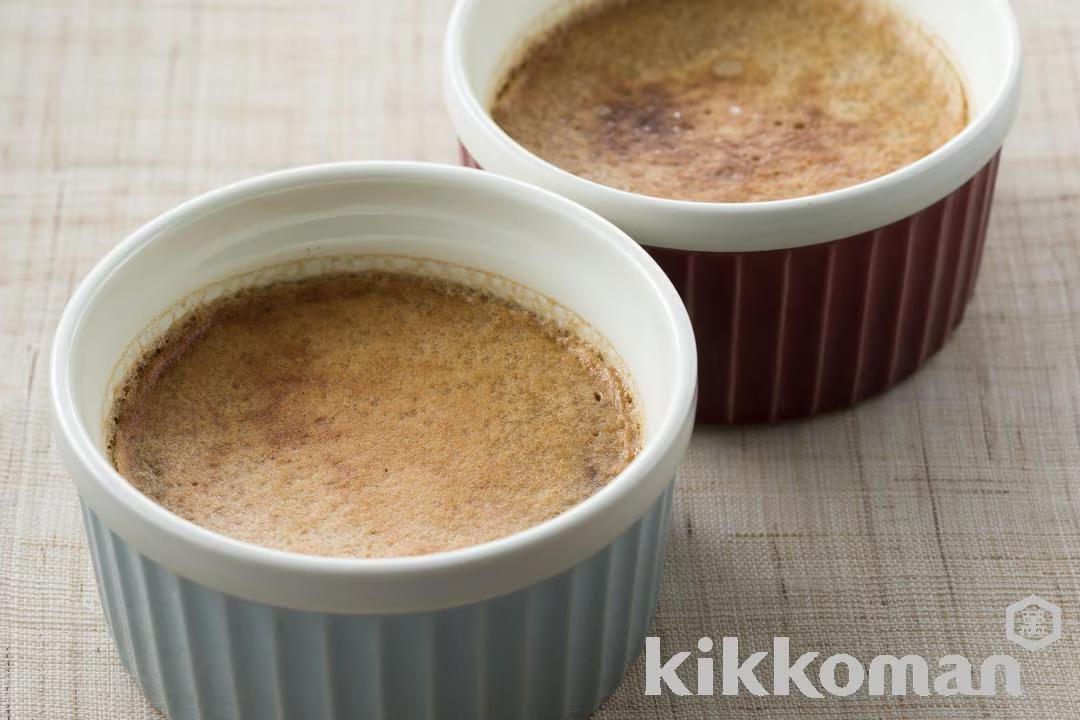 Chocolate Soymilk Creme Brulee-Style