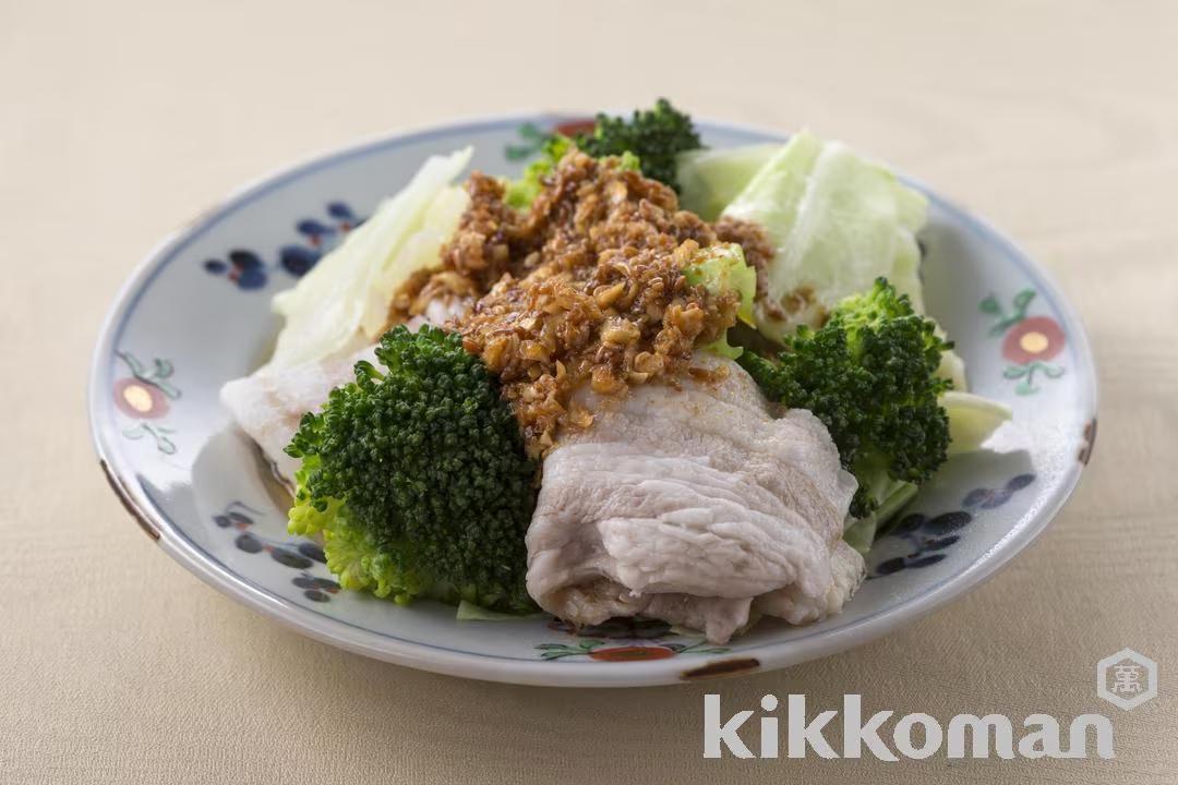 Boiled Vegetable and Pork Salad