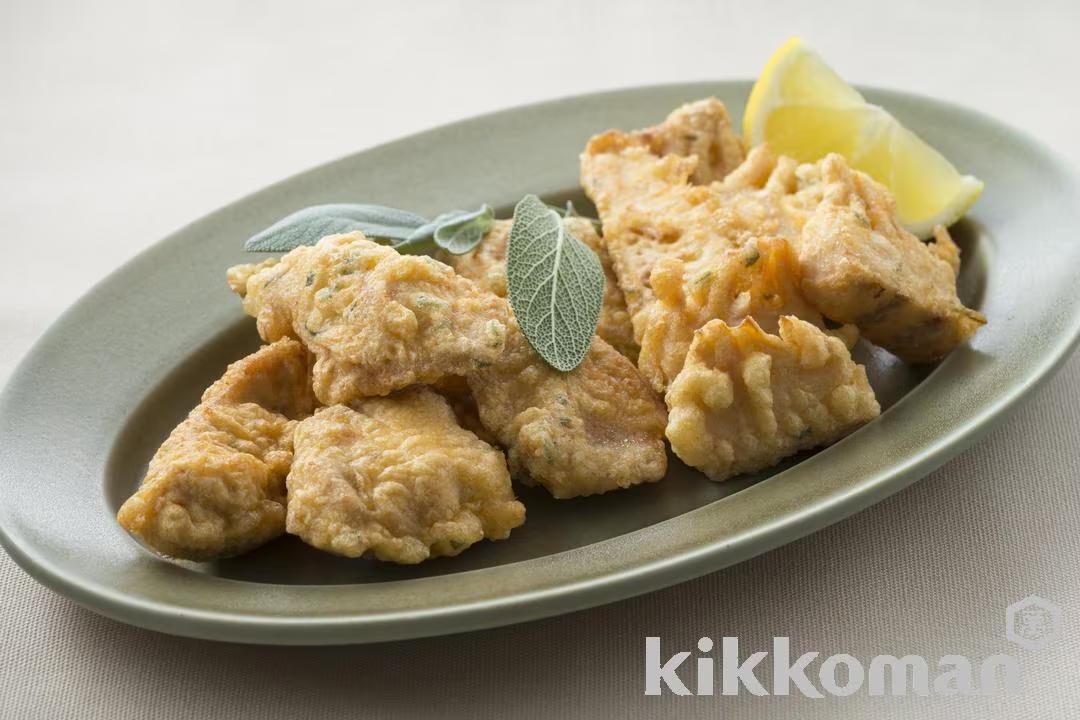 Bamboo Shoot and Chicken Fritters