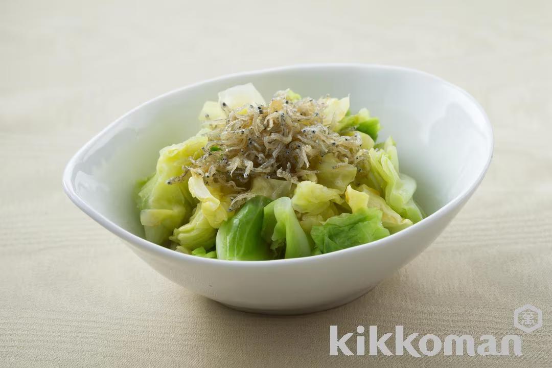 Cabbage and Chirimenjako dressed with Ponzu Sauce