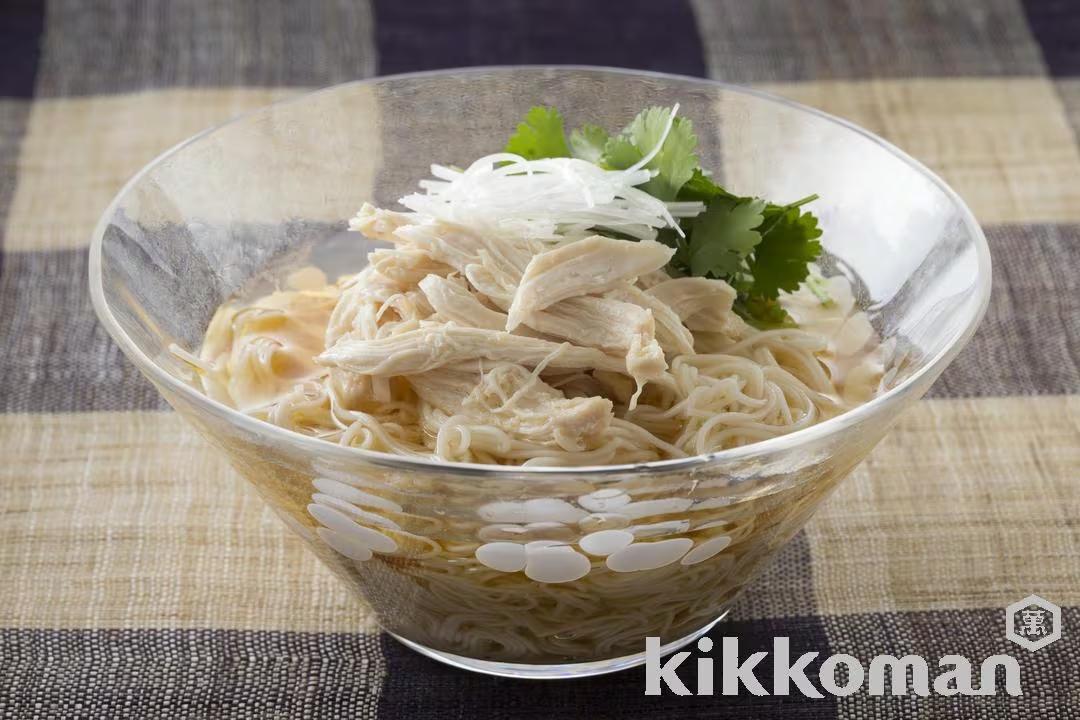 Pho-Style Chicken Somen Noodles