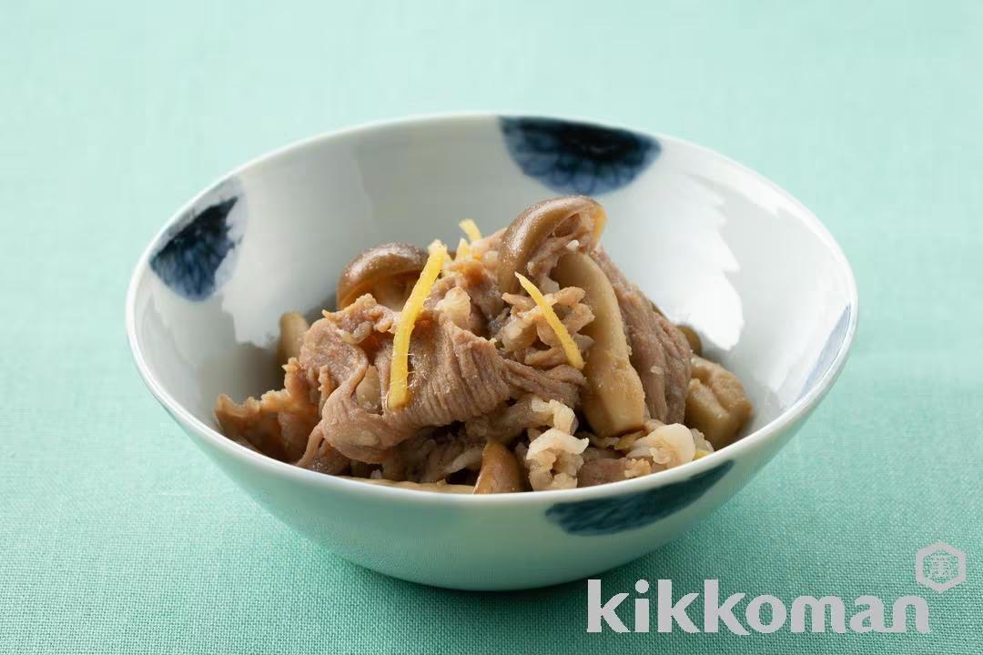 Simmered Pork with Ginger